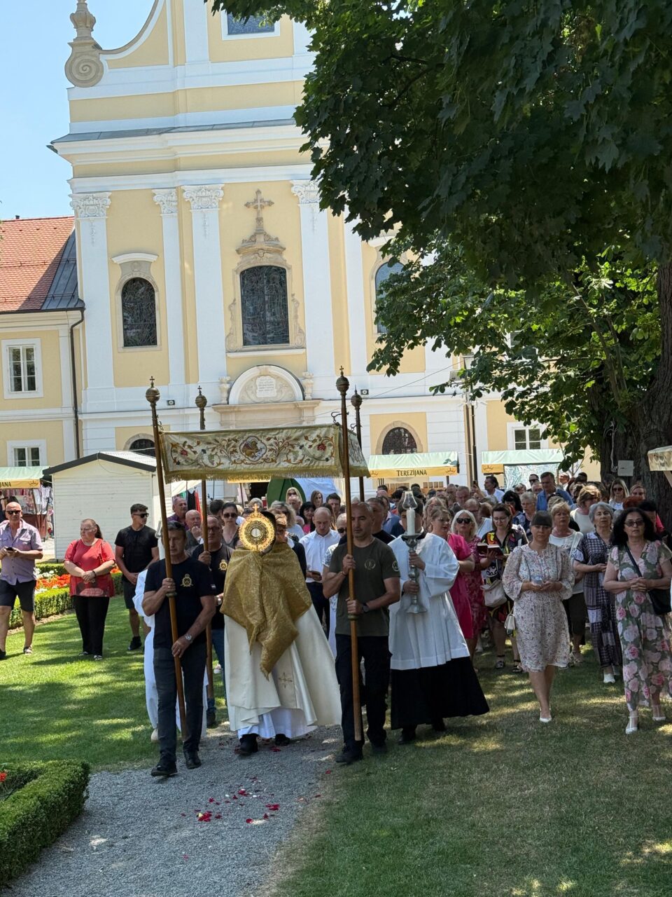 Proslava Tijelova u Bjelovaru