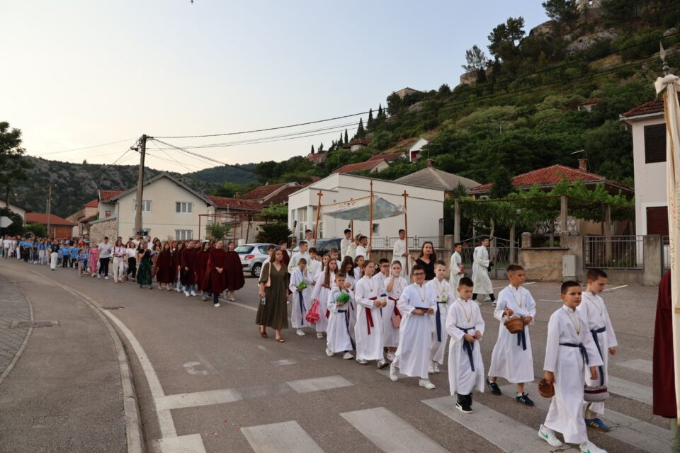 Svečana proslava Tijelova u Stocu
