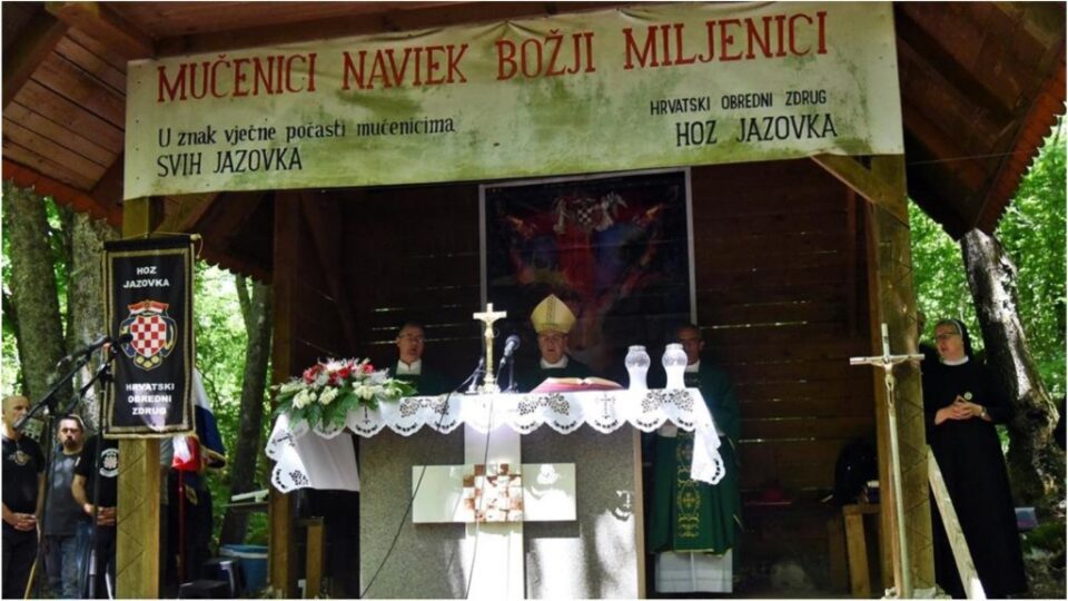 Biskup Šaško predvodio zadušnicu povodom 35. obljetnice Spomen-pohoda kod Jazovke