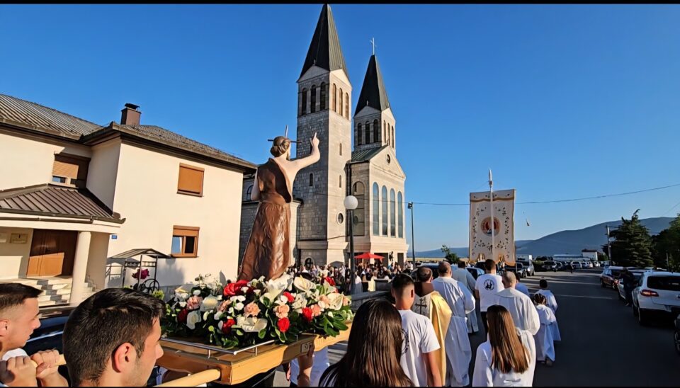Proslava rođenja svetog Ivana Krstitelja u župi Podhum kod Livna