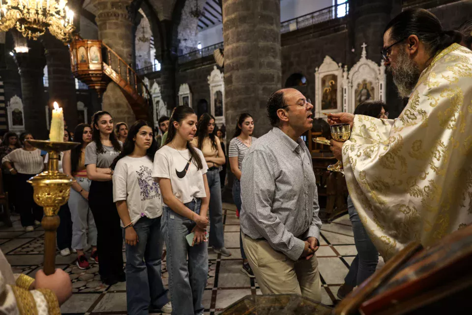 Crkve u Siriji nastavljaju liturgije usred pojačane sigurnosti i nelagode