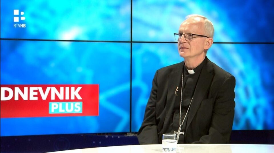 Nuncij Rajič gostovao u Dnevniku PLUS RTV Herceg-Bosne
