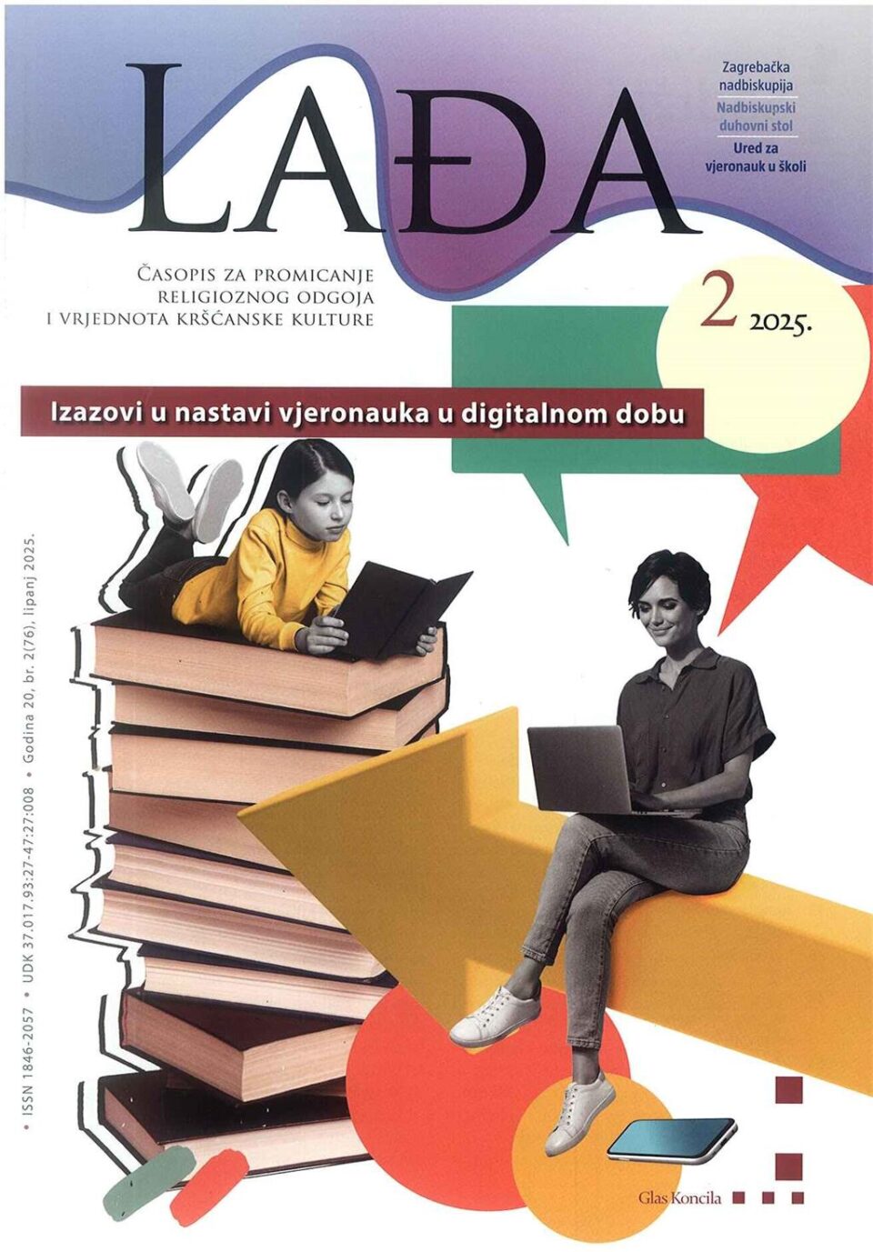 Zagrebačka nadbiskupija – Novi broj časopisa “Lađa”: Izazovi u nastavi vjeronauka u digitalnom dobu