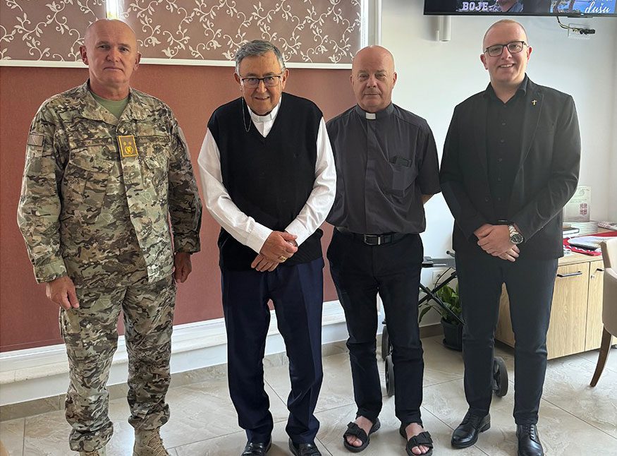 Kardinal primio predstavnike Vojnog ordinarijata i OS-a BiH