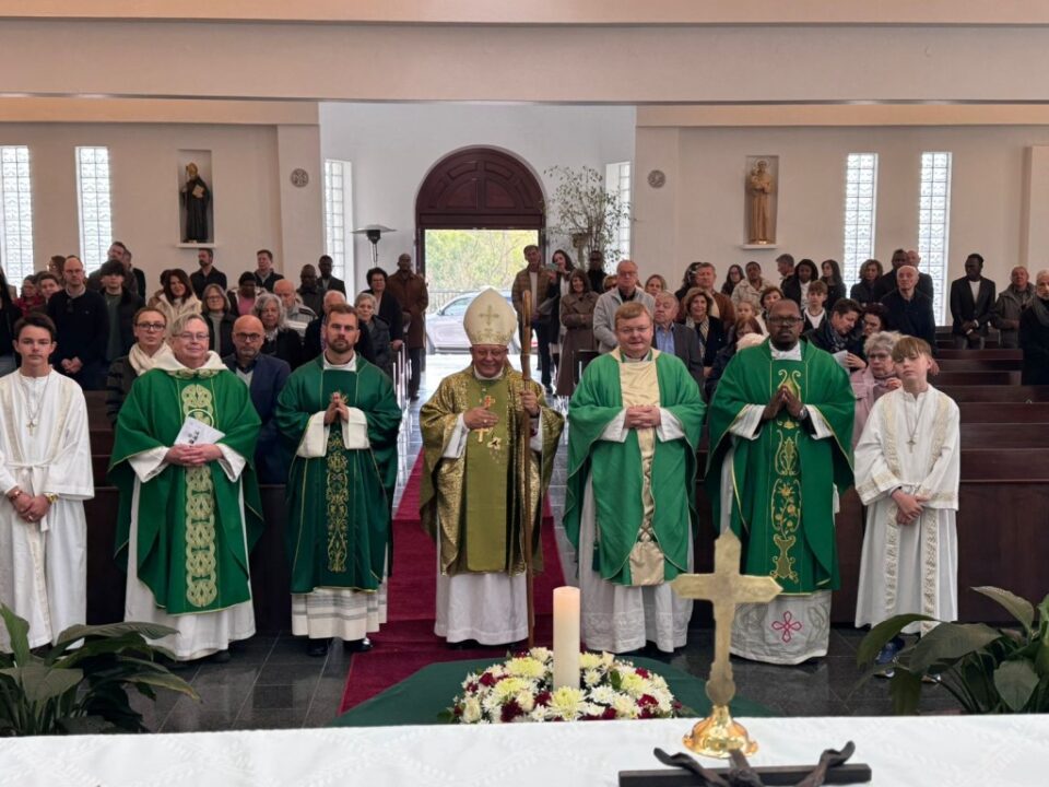 Zahvalna sveta misa i uvođenje u službu novog svećenika u Johannesburgu