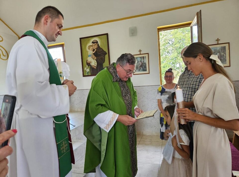 U Mičijama prvo krštenje nakon 35 godina