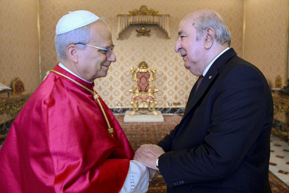Papa Leo XIV susreće se s alžirskim predsjednikom, raspravlja o crkvenom životu i izgradnji mira