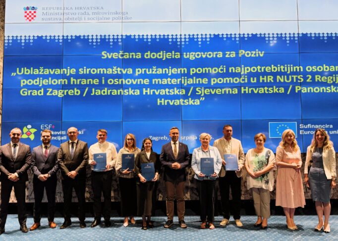 Zagrebačka nadbiskupija – Caritas Zagrebačke nadbiskupije potpisao ugovor za europski projekt “Zajedno za Zagrepčan(k)e”