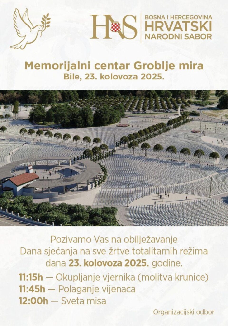 Sveta misa i komemoracija na „Groblju mira“ u povodu Europskog dana sjećanja na sve žrtve totalitarnih režima