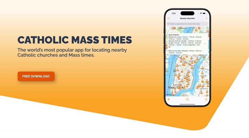 Aplikacija za katolike „Mass Times“ premašila dva milijuna preuzimanja u svijetu