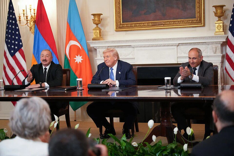 Armenski i azerbejdžanski predsjednici potpisuju povijesni mirovni sporazum u Bijeloj kući