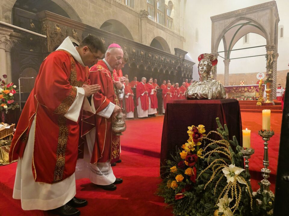 ZADAR: Hvarski biskup Ranko Vidović predvodio završno slavlje na svetkovinu sv. Stošije