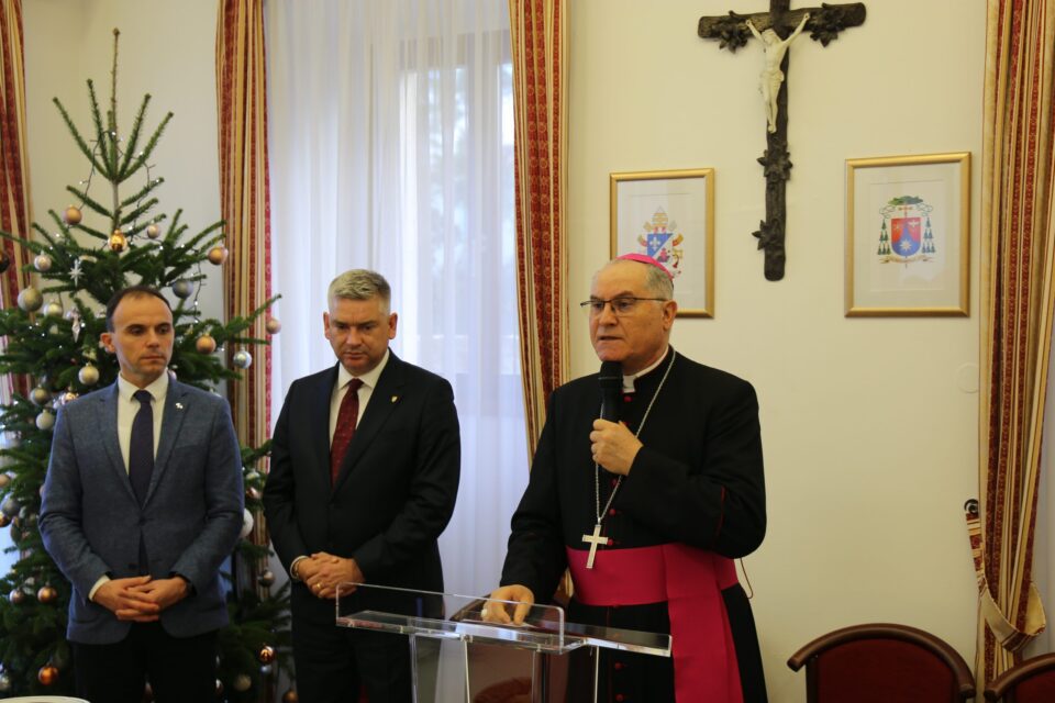 Predbožićni prijem u Biskupskom ordinarijatu u Poreču