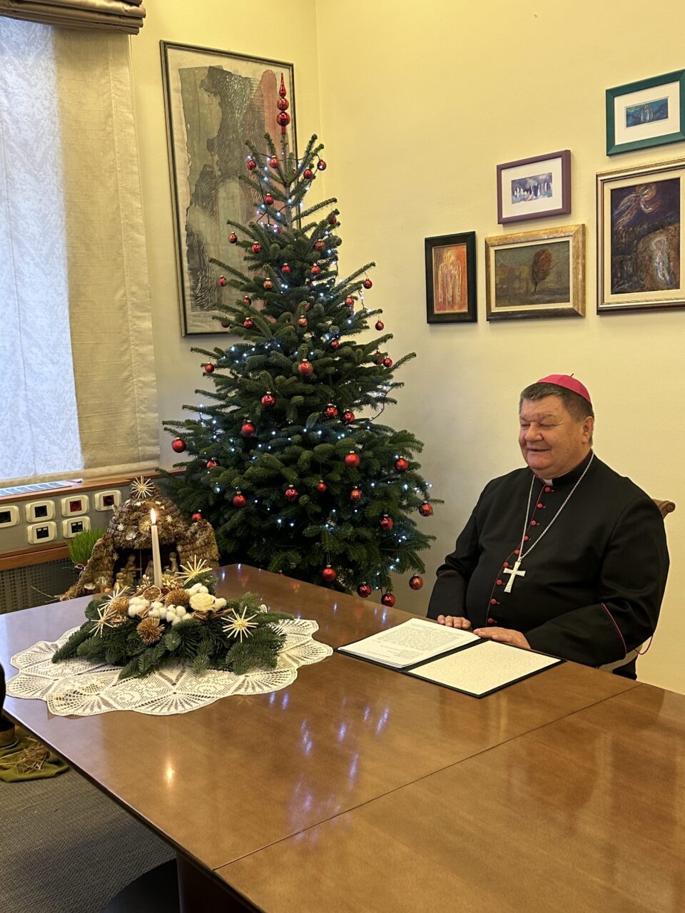 Božićna poruka biskupa bjelovarsko-križevačkog mons. Vjekoslava Huzjaka