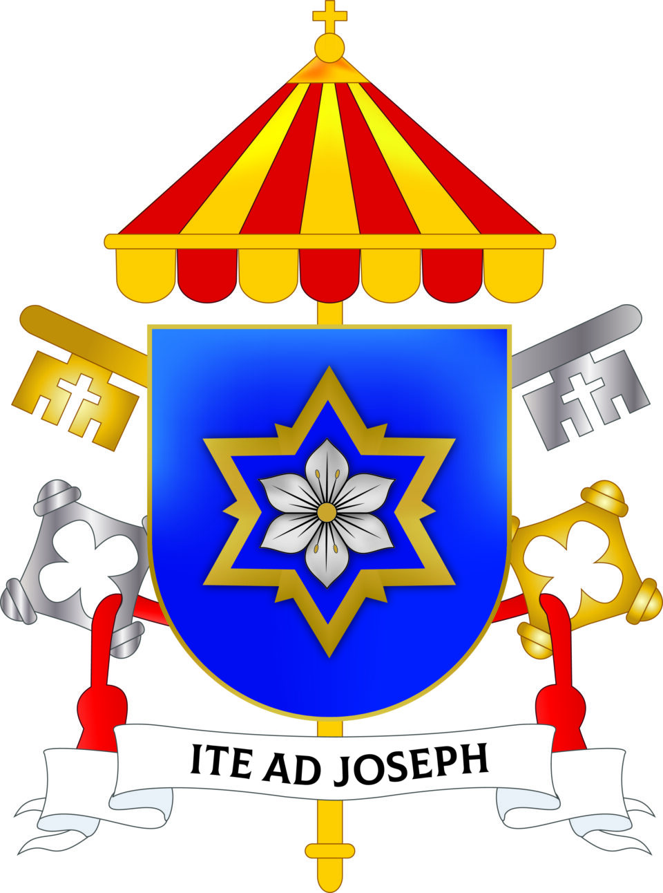 Zagrebačka nadbiskupija – Tumačenje grba manje bazilike svetoga Josipa u Karlovcu