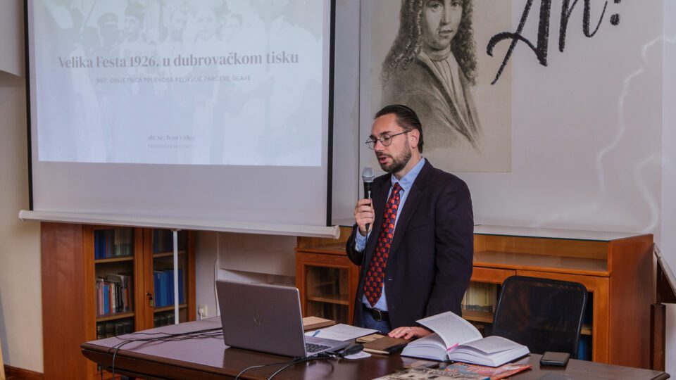 Predavanje dr. Viđena o Festi sv. Vlaha 1926. godine – Dubrovačka biskupija
