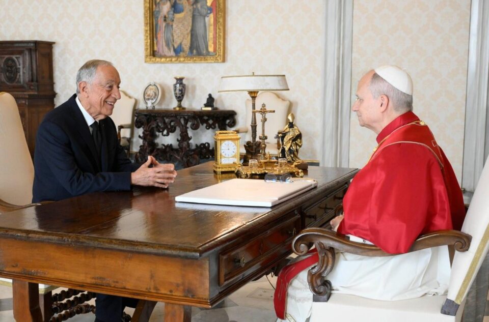 Papa Leo primio predsjednika Republike Portugal – Vatican News