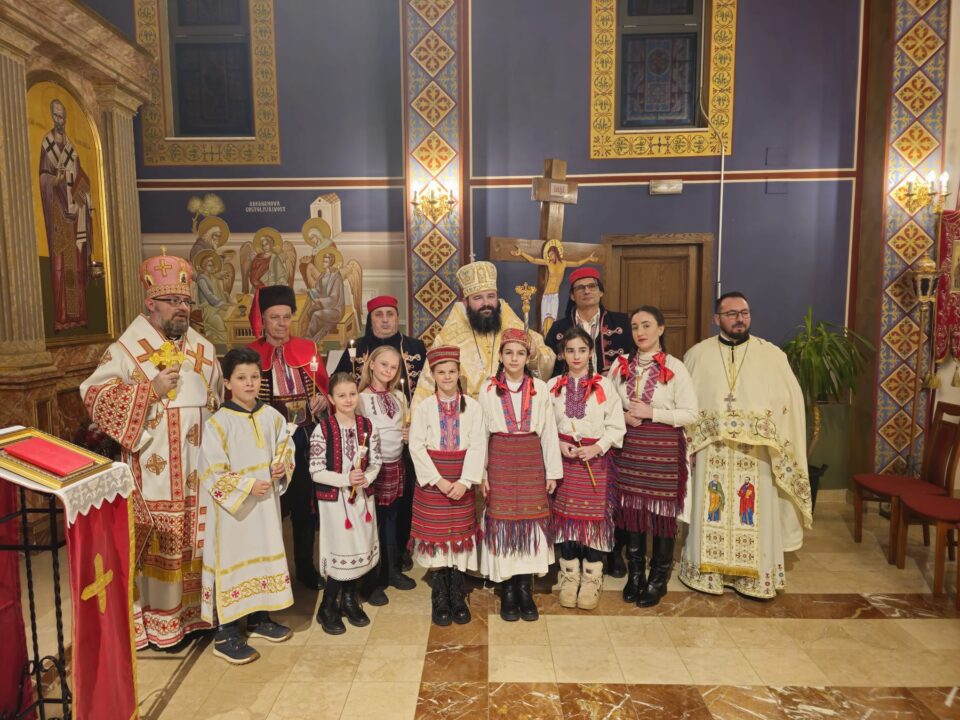 SVEČANO PROSLAVLJEN BLAGDAN SUSRETA U HRAMU (SVIJEĆNICA) U JASTREBARSKOM